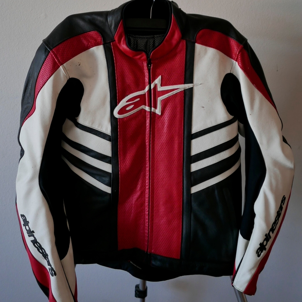 Alpinestars CR leather jacket with armor